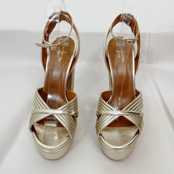 Aquazzura Sundance Plateau Platform Heel - Picture 3 of 10